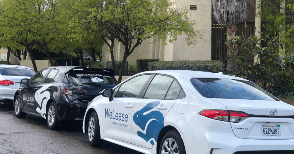 WeLease Property Management San Diego Cars